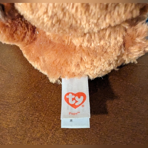 TY Peek A Boos Pups Phone Holder Beanie Boo New Plush Dog Brown - Picture 2 of 8